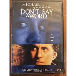Don't Say a Word (DVD, 2002), Murphy, Douglas, Excellent Condition